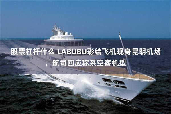 股票杠杆什么 LABUBU彩绘飞机现身昆明机场，航司回应称系空客机型